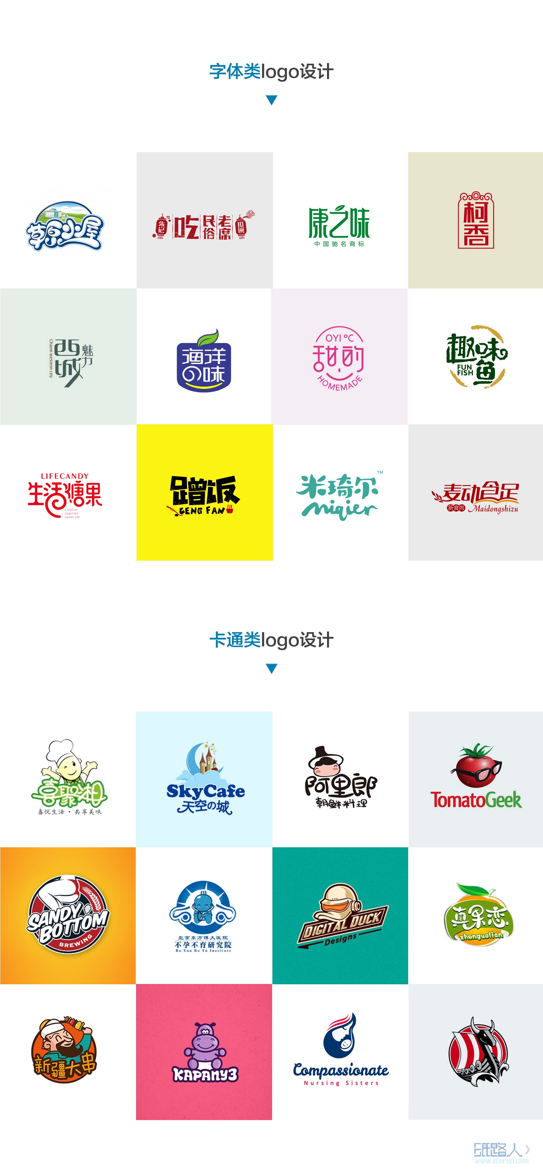 LOGO_公司企業(yè)餐飲網站圖形英文教育圖標標志商標設計原創(chuàng)LOGO設計6