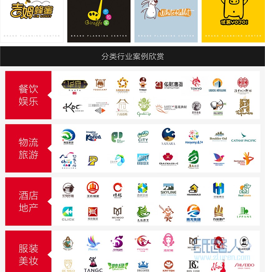 LOGO_【琳瑯專業(yè)設計】卡通logo丨互聯(lián)網(wǎng)品牌餐飲門店服飾標志商標15
